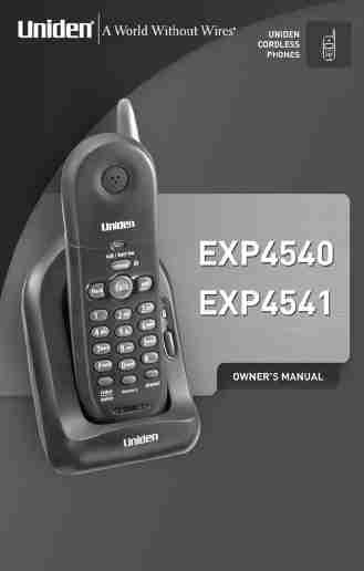 Uniden Cordless Telephone EXP4540-page_pdf